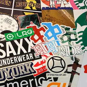 various vinyl decals